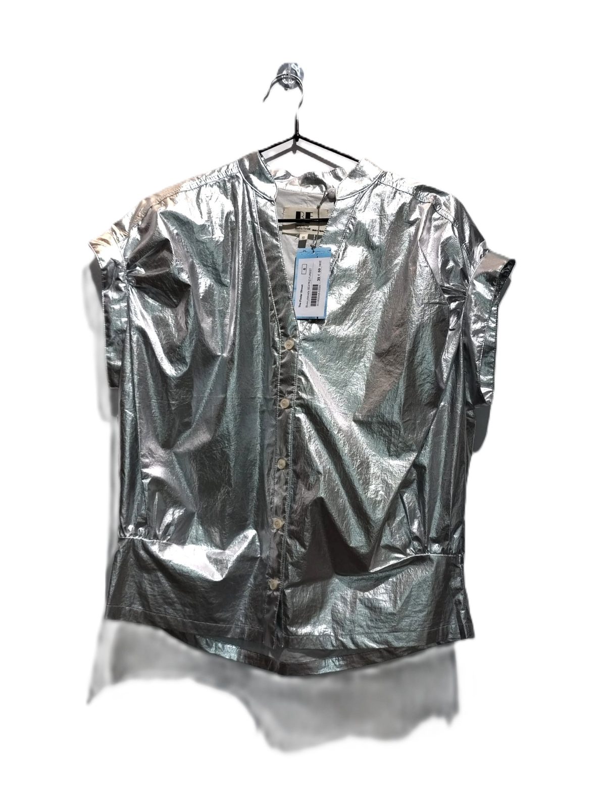 Beatriz Furest Blusa plateada